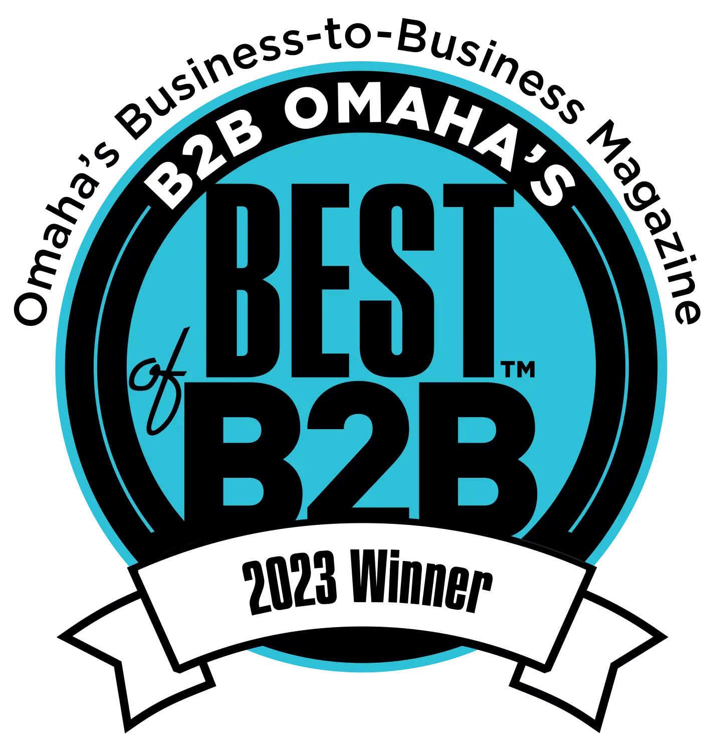 Award Emblem for Best of B2B 2023 - IT Services