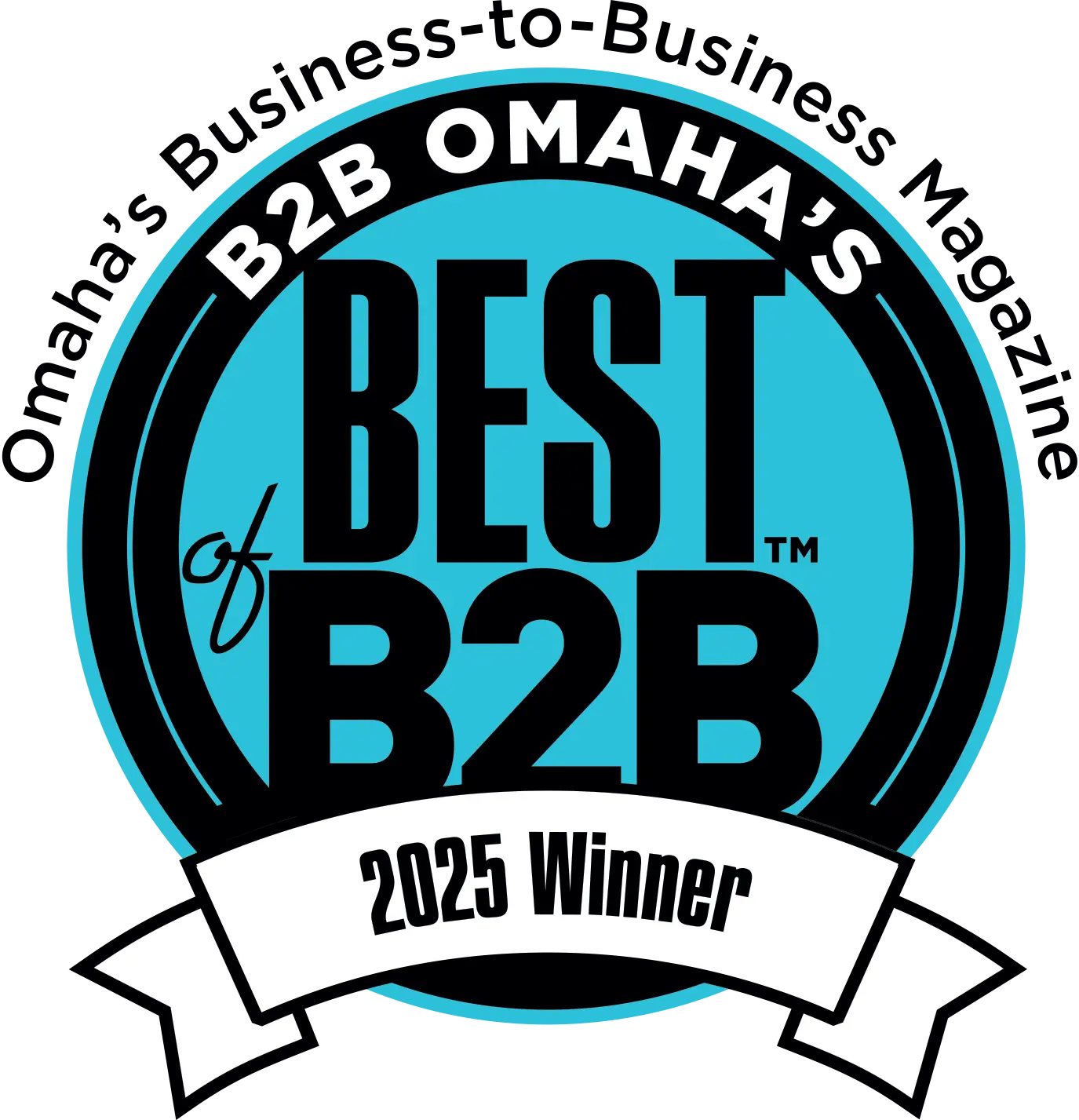 Award Emblem for Best of B2B 2025 - IT Services